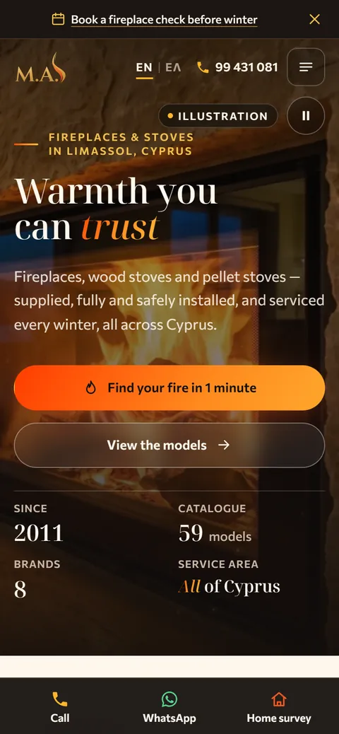 M.A. Fire Place